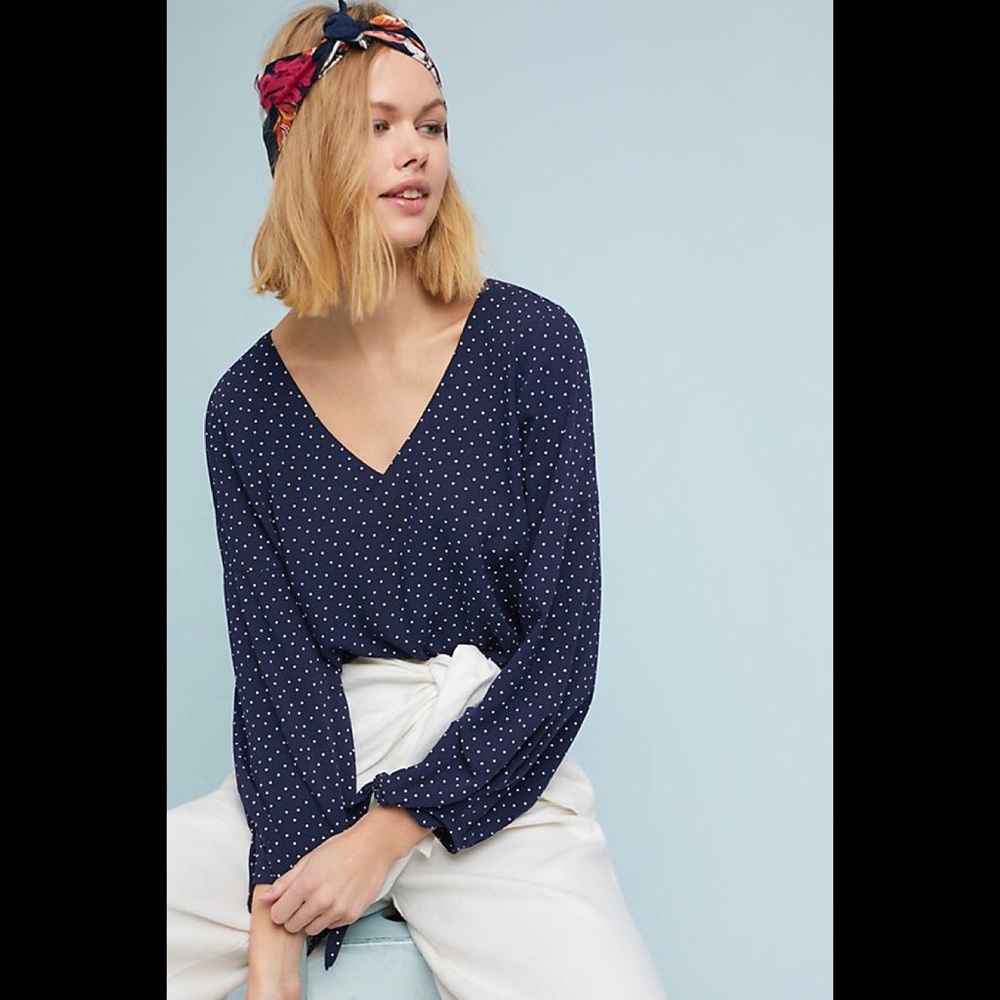 Pernille Tie Sleeve Blouse